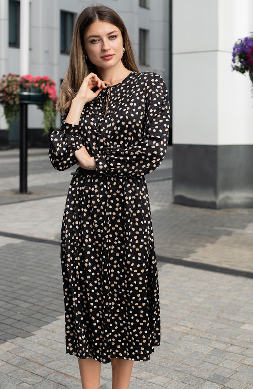 Романтичное платье черный - Donna saggia фото 2