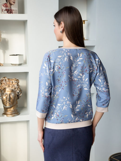 06-796 Джемпер - Guinda фото 9