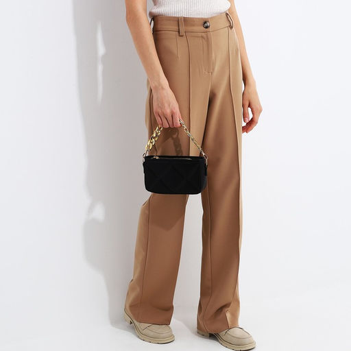 Сумка кросс-боди на молнии, цвет чёрный - Simaland фото 4