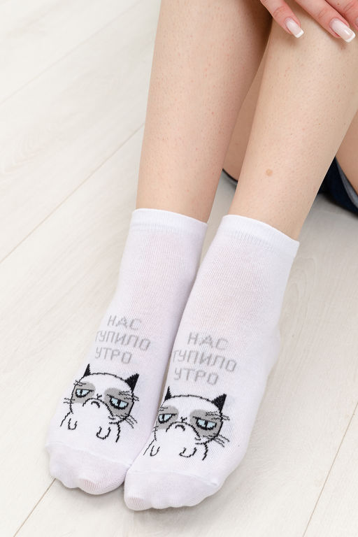 Цена за 2 пары. Носки Утро женские - Berchelli фото 3