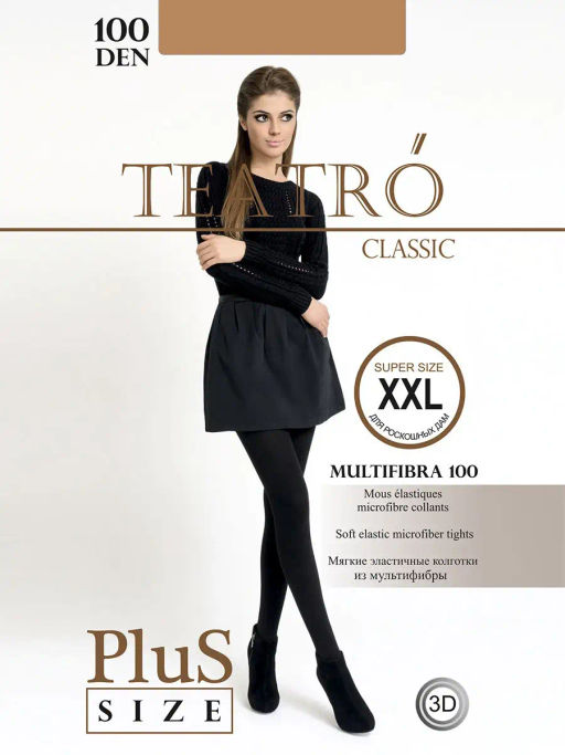Колготки TEATRO MULTIFIBRA 100 MAXI фото 4