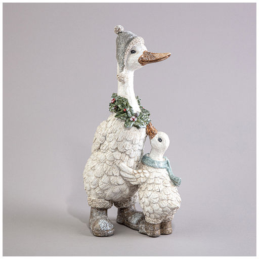 СТАТУЭТКА ГУСИ 14,5Х13,5Х27,5 СМ - Lefard фото 3