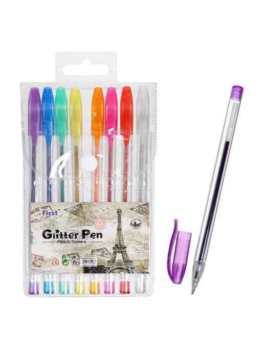 Набор гелевых ручек 8 цветов металлик - Simaland фото 10