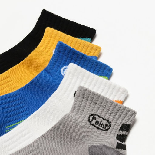 Носки для мальчика укороченные MINAKU, набор 5 пар, размер 35-38 (23-26 см)