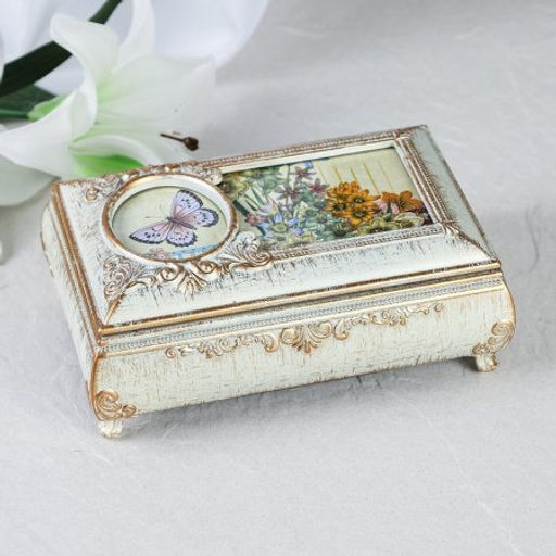 Шкатулка музыкальная / 63310E /уп 36/пластик - Галеонтрейд фото 2