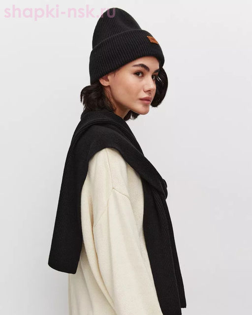 1001 KWH Комплект женский (колпак+шарф) (56-58)