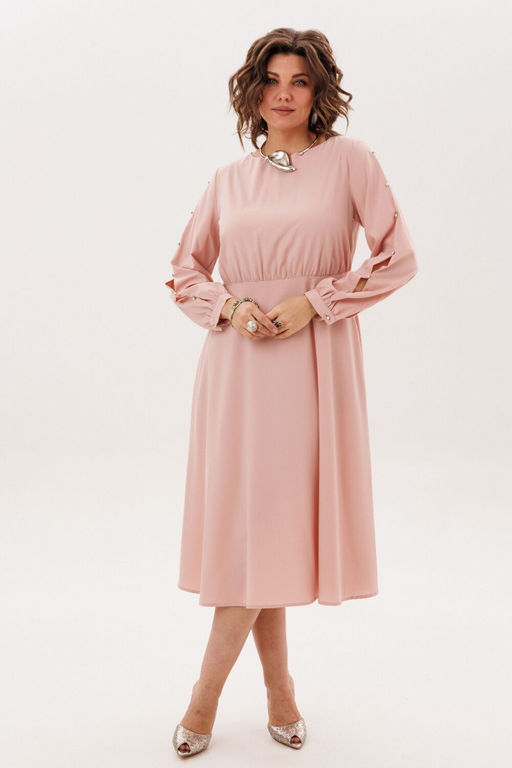 Платье ANELLI 1836 дымчатая роза