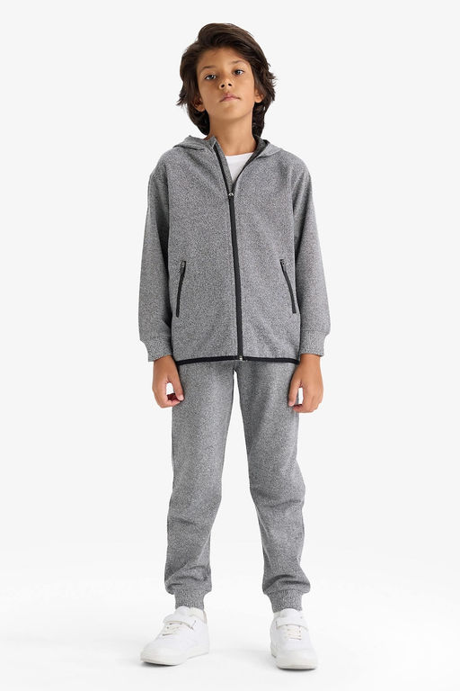 Kap__onlu Fermuarl_ Sweatshirt Erkek _ocuk - Defacto фото 2