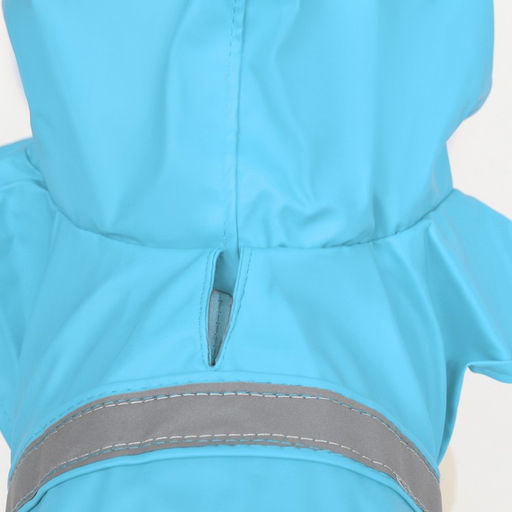 Дождевик для собак, размер XS (ДС 15-20, ОГ 17-22, ОШ 13-17 см), голубой - Simaland фото 18