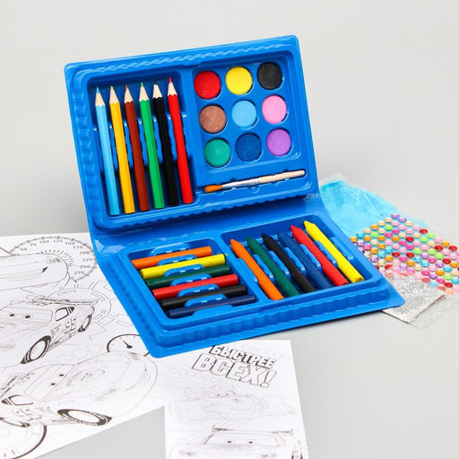 Набор для творчества, 35 предметов, Тачки - Disney фото 2