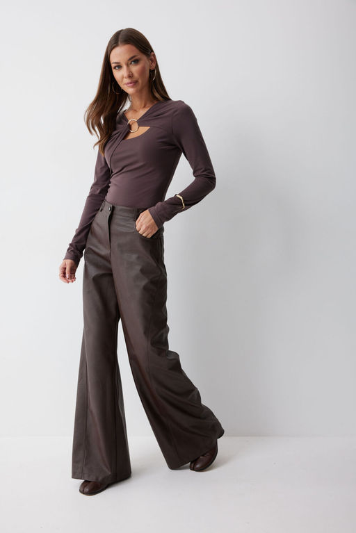 Джемпер LYUSHe 4232 баклажан  фото 5