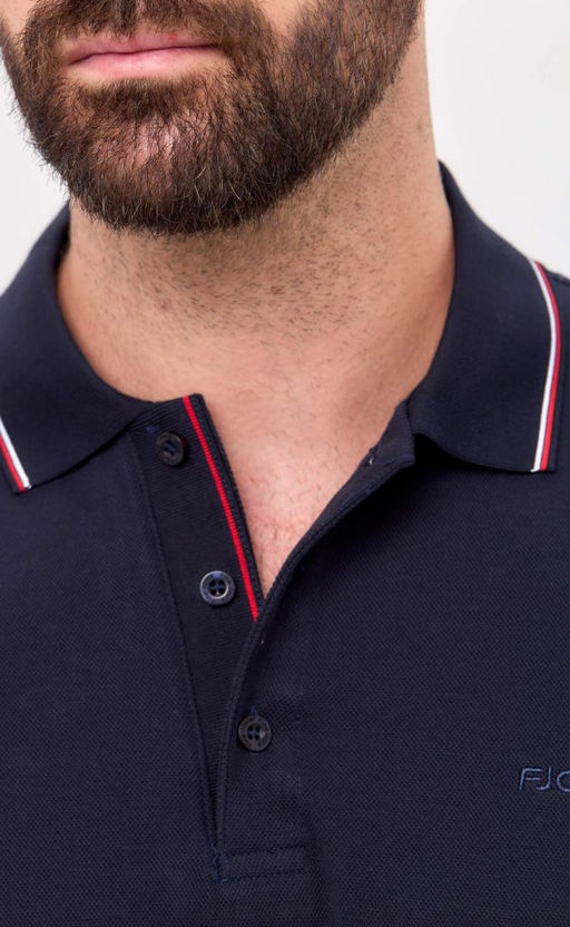 Поло д/р F421-07-702 d.blue - Fine joyce фото 8