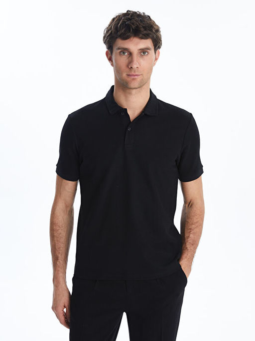 Polo Yaka K?sa Kollu Erkek Ti??rt