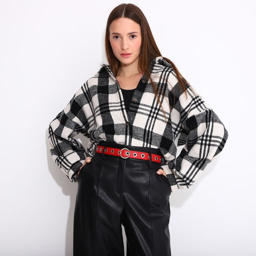 Ремень женский, ширина 3 см, винт, пряжка метал, люверсы, цвет красный - Simaland фото 3