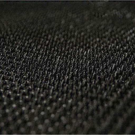 Покрытие ковровое щетинистое Травка, 45?60 см, чёрное