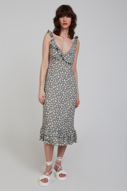 Платье с цветочным принтом - Incity фото 2