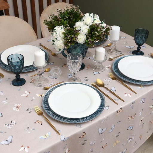 Скатерть Этель Butterflies 146?220 см, 100% хлопок, рогожка 186 г/м?