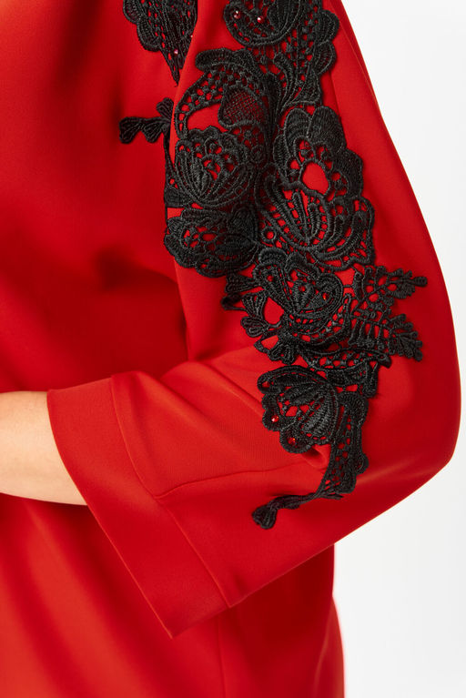 Блуза Rumoda 2277 красный дл. р.