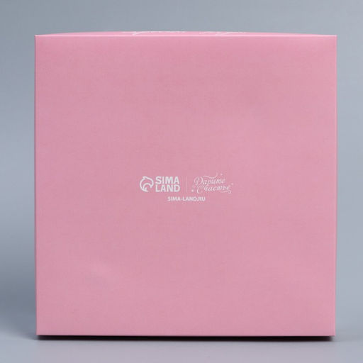 Цена за 5 шт. Коробка кондитерская для муссовых пирожных «Love», 17.8×17.8×6.5 см