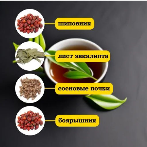 КамлёвЪ Черный чай крупнолистовой Дыхание Эвкалипта, 50 г - Камлевъ фото 6
