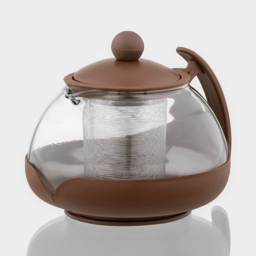 Чайник стеклянный заварочный Фантазия, 750 мл, с металлическим ситом, цвет МИКС - Simaland фото 7