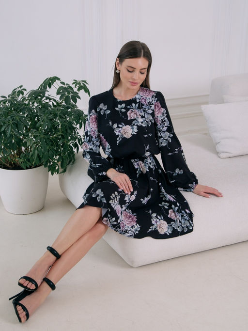 03-2679 Платье - Вишня фото 3