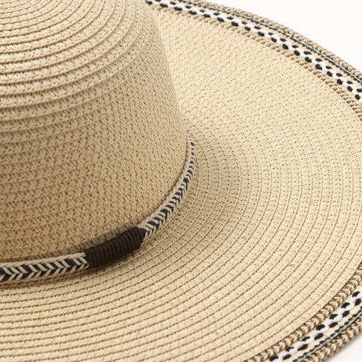 Шляпа женская MINAKU, цв. молочный, р-р 58  фото 3