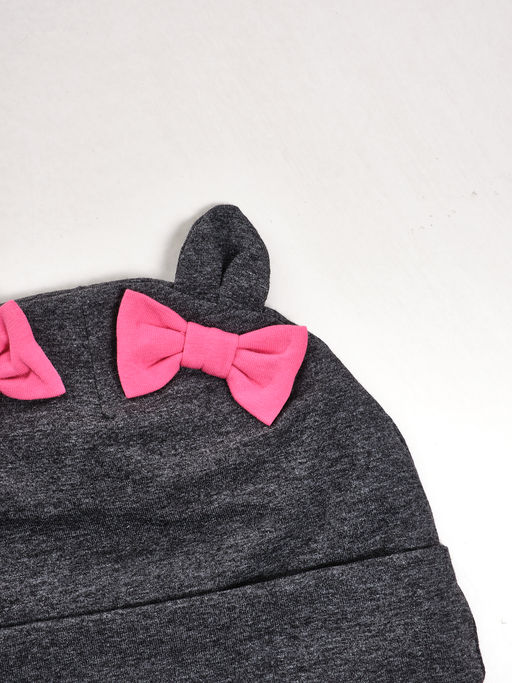 Комплект (шапка+снуд) UD 3026 черный меланж