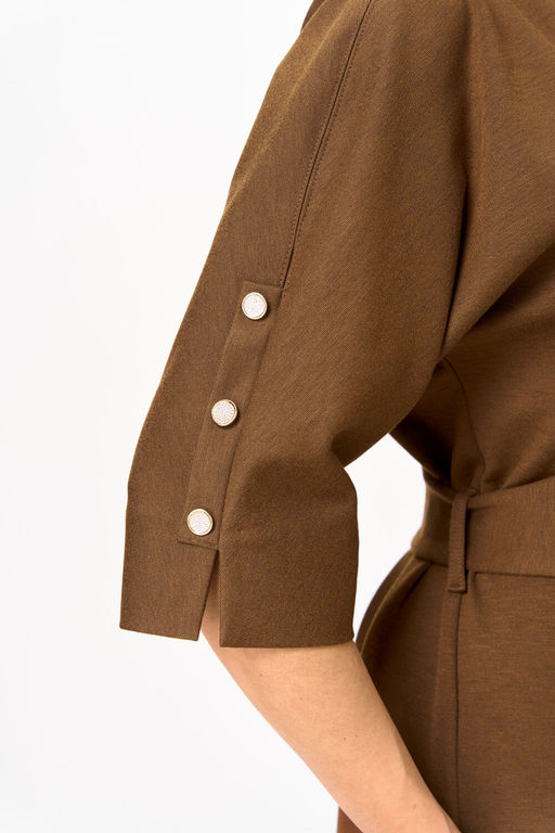 Платье Bonna Image 997/3 горчичный