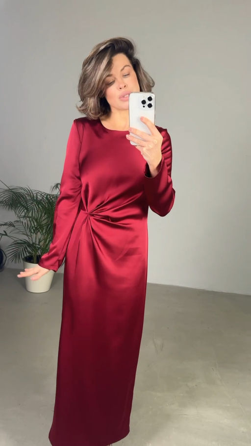 Платье 11-330/2 красное