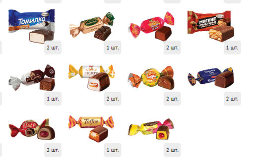 Посылка Снегири 1500 г. фанера - Сладкий мир фото 5