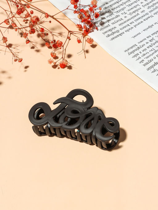 Цена за 12 шт. Крабик для волос «Классика», завитки люкс, 9 см, МИКС