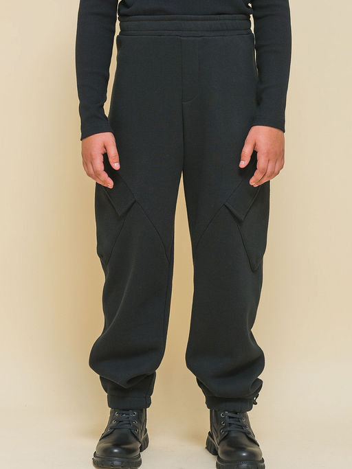 PELICAN, брюки для мальчиков, Черный  фото 2