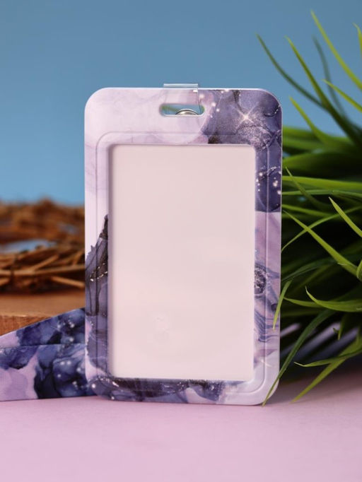 Футляр для карт на ленте "Watercolor fantasies", black