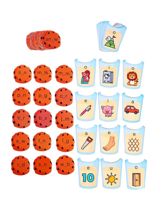 Развивающий набор English cookies, 50 слов