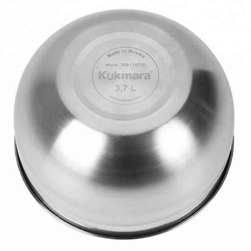 Миска из нержавеющей стали "Safia" 3,7л, д22см, h12,1см, s0,5мм, глубокая, мерная шкала, нержавейка AISI 304 (18/10) (Россия)