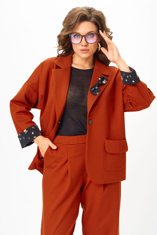 Костюм Michel Chic 1437 терракот фото 6