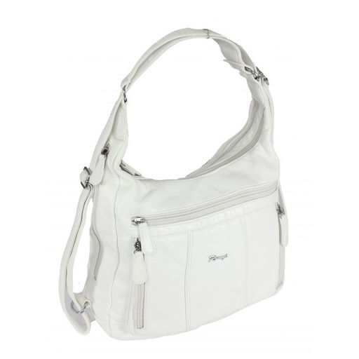 Сумка женская искусственная кожа Guecca-RY 116 (рюкзак-change), 2отд, белый SALE 264960