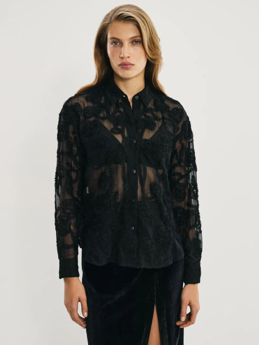 Блузка с аппликациями / Zarina