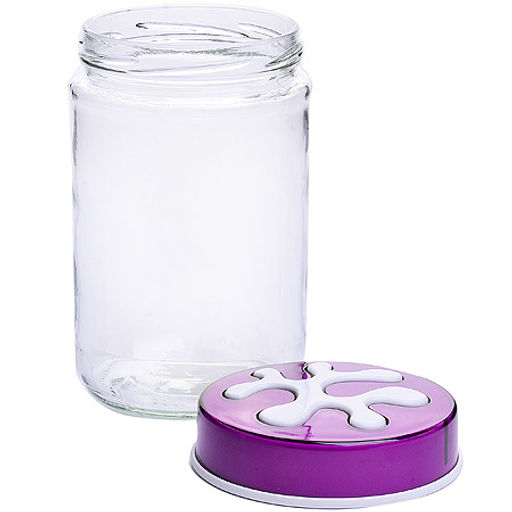 80715 Емкость для сыпучих продуктов красный 660 млMB (х12) - Mayer&boch фото 3