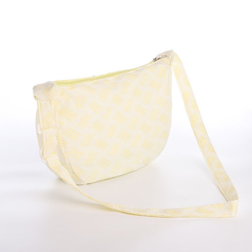 Сумка молодёжная на молнии, 36?8?23 см, голубая