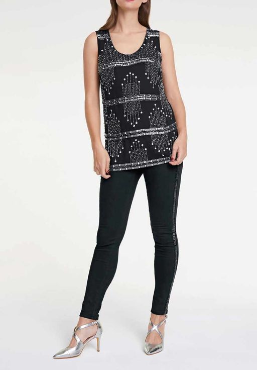 Топ, черный - Heine фото 3