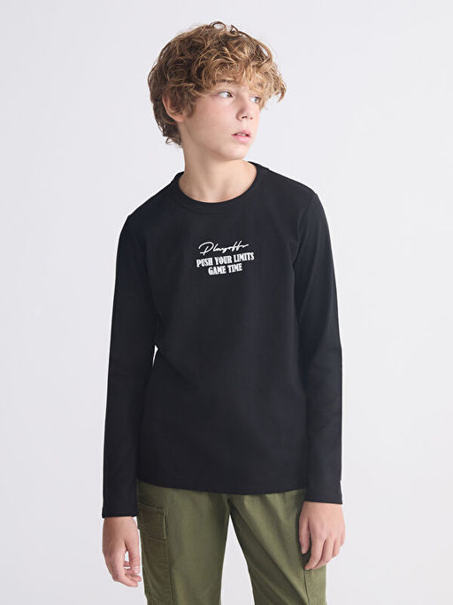 Bisiklet Yaka Erkek ?ocuk Ti??rt