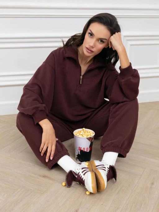 Толстовка женская Пич Изумрудный - Modamica фото 18