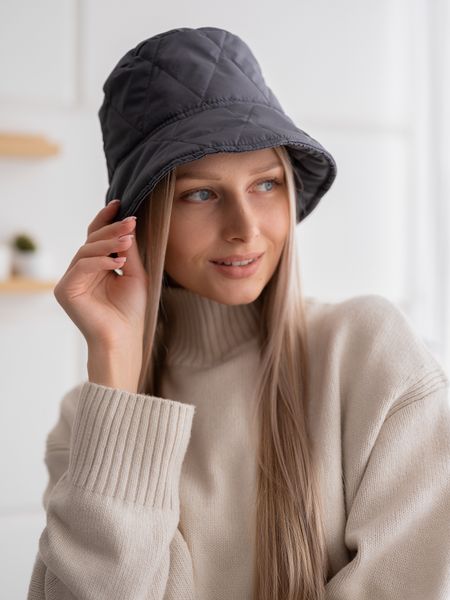 Панама темно-серый - Yollochka фото 2