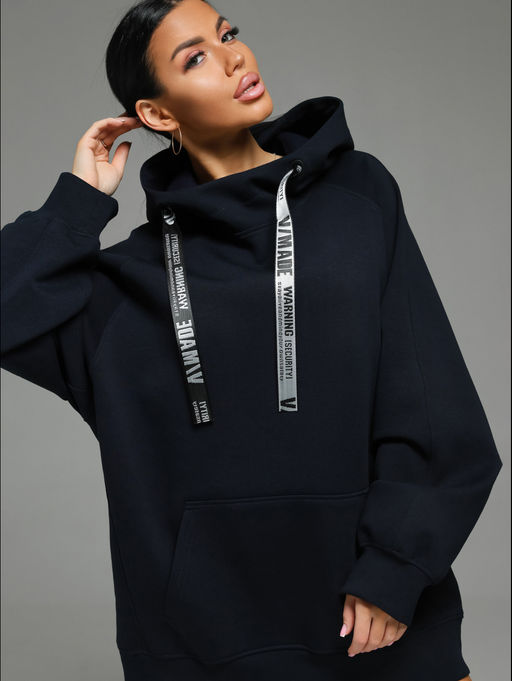 Камелия худи женское (черный собачка) - Lovetex фото 21