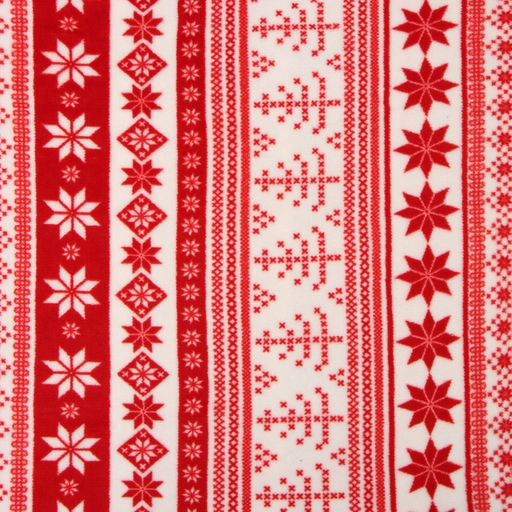 Плед Этель. Новогодний узор, 180?200 см, корал-флис, пл. 220 г/м?