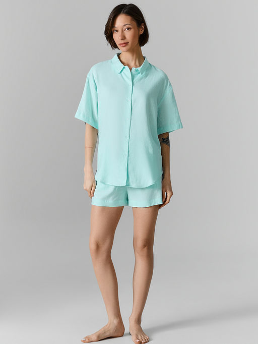 Костюм домашний женский льняной