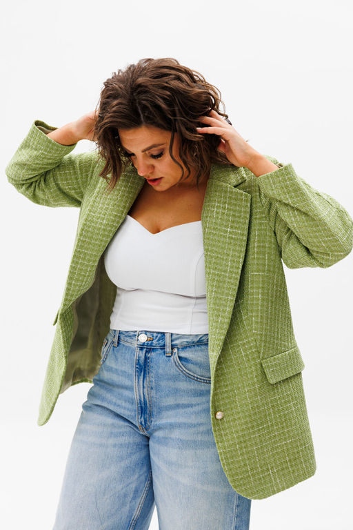 Жакет ANELLI 1471.1-Р жасминовый  фото 3