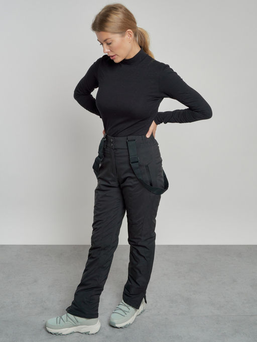 Горнолыжный костюм женский зимний зеленого цвета 03105Z - Chunmai фото 24